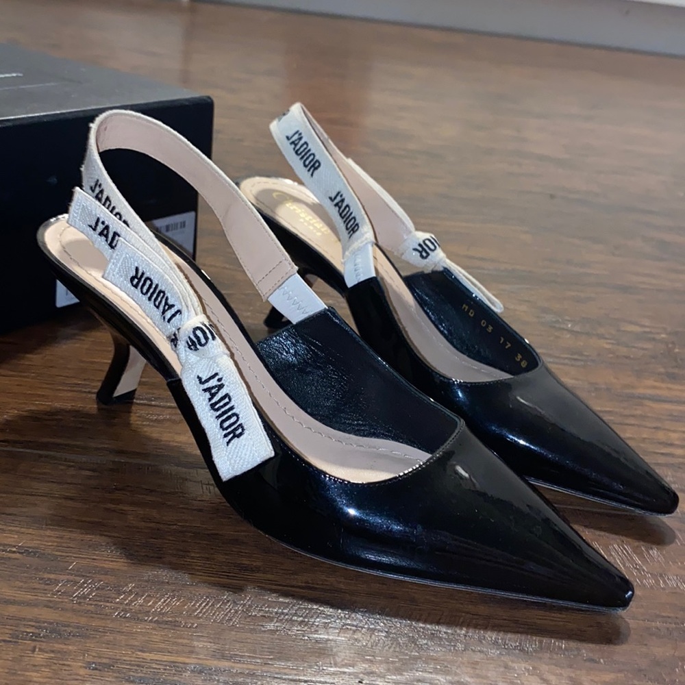CHRISTIAN DIOR J'Adior Slingback Pumps